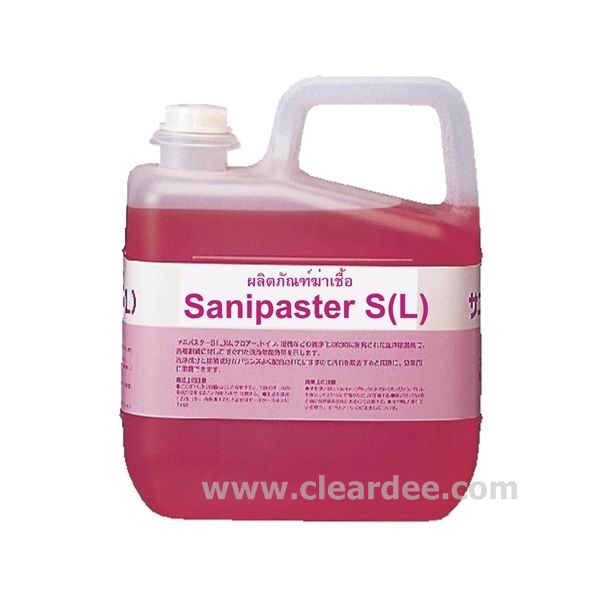น้ำยาทำความสะอาดและฆ่าเชื้อ Sanipaster S (L) - 5 กิโลกรัม